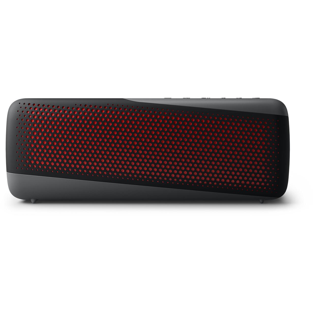 Philips Bluetooth Speaker TAS7807W Schwarz (24 h, Akkubetrieb), Bluetooth Lautsprecher, Schwarz