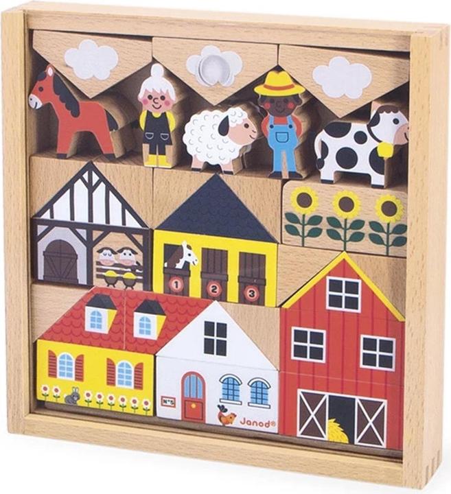 Image du produit Janod cubes Campagne