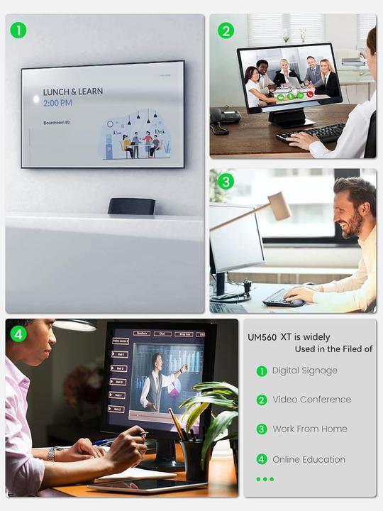 Actual product image Minisforum Mini-PC mit Ryzen 5 5600H Prozessor (AMD Ryzen 5 5600H)