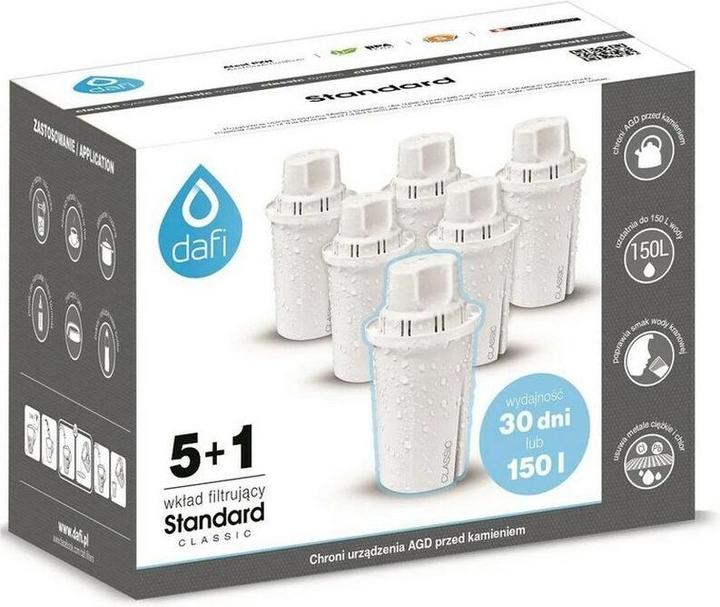 Image du produit Dafi Cartouches filtrantes CLASSIC 5 + 1 (6 x)