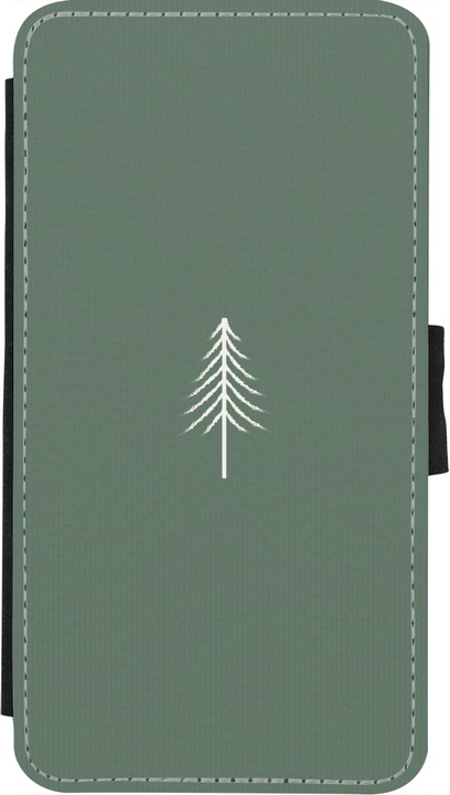 Immagine prodotto PhoneLook Cover Portafoglio nero Natale 22 albero minimalista (Apple iPhone X, Apple iPhone XS)