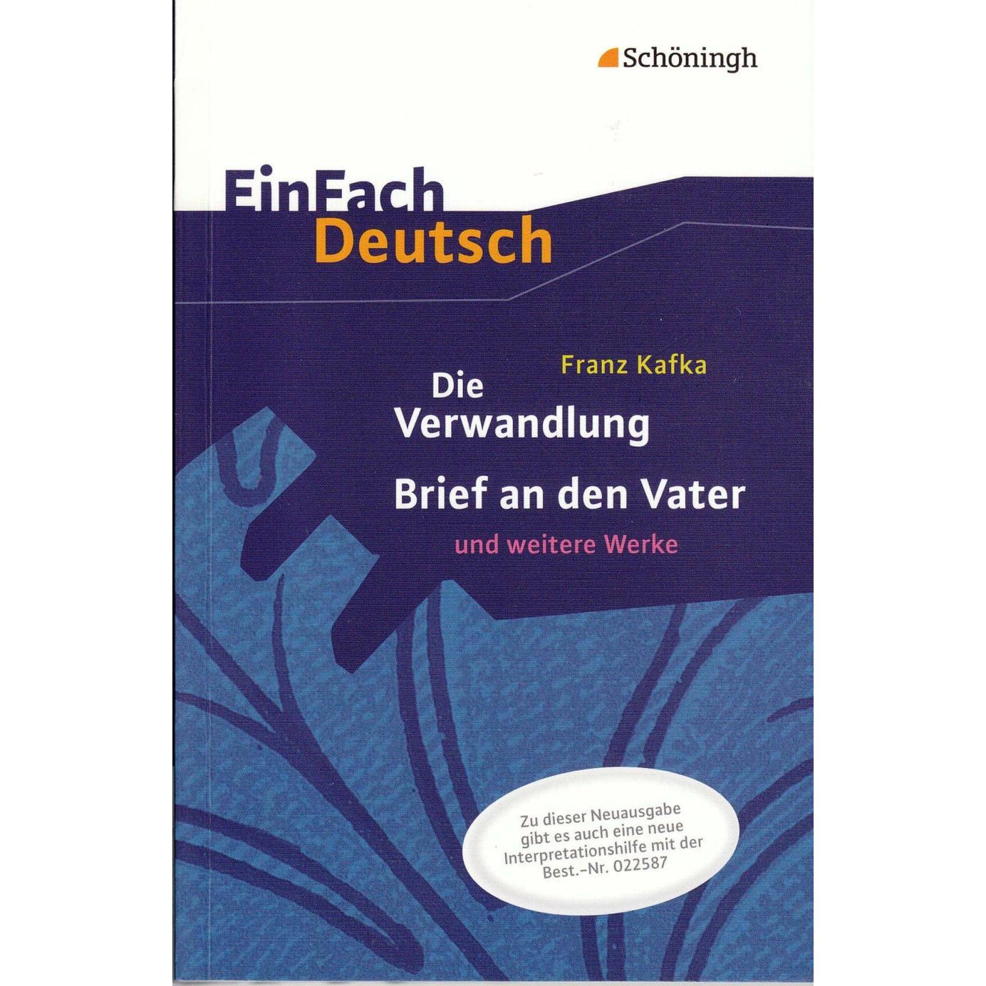 Franz Kafka: Die Verwandlung, Brief an den Vater und weitere Werke, Schulbücher von Alexandra Wölke