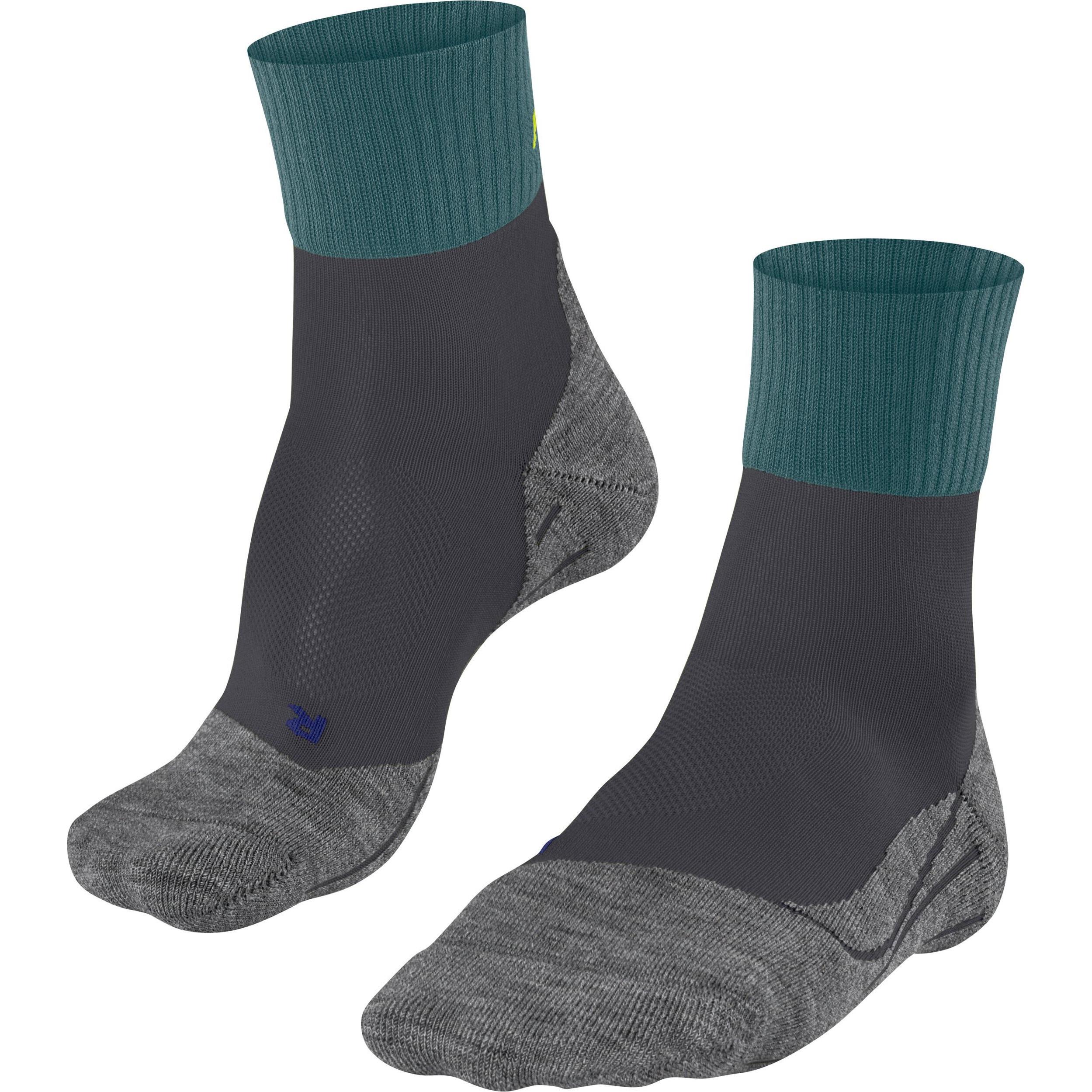Falke, Herren, Sportsocken, TK2 Explore Cool Short Herren Trekking Kurzsocken (39 - 41), Grün