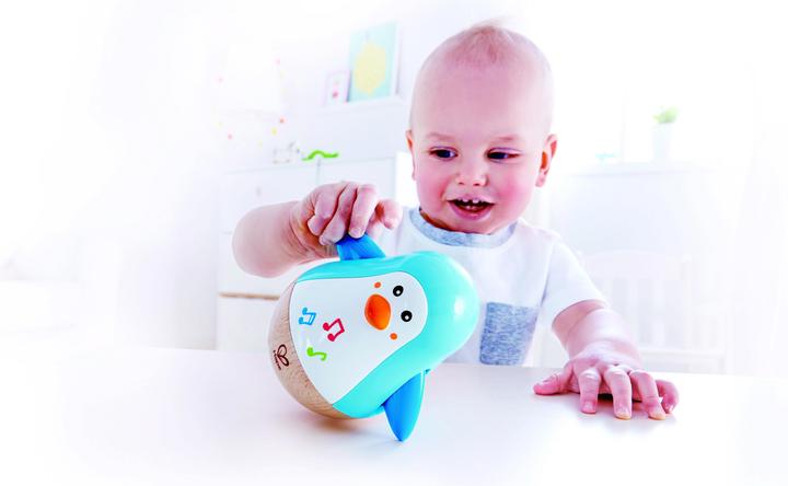 Actual product image Hape Stand-up Penguin (German)