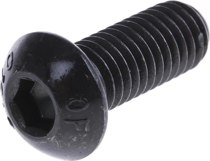 Produktbild RS PRO Schrauben Linsenkopf Innensechskant M8x20mm (50 Schrauben pro Stück)