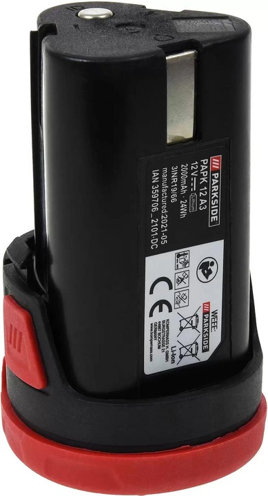 Image du produit Parkside Batterie PAPK 12 A3 2Ah 12V Li-Ion pour les appareils de la gamme X 12V (12 V)