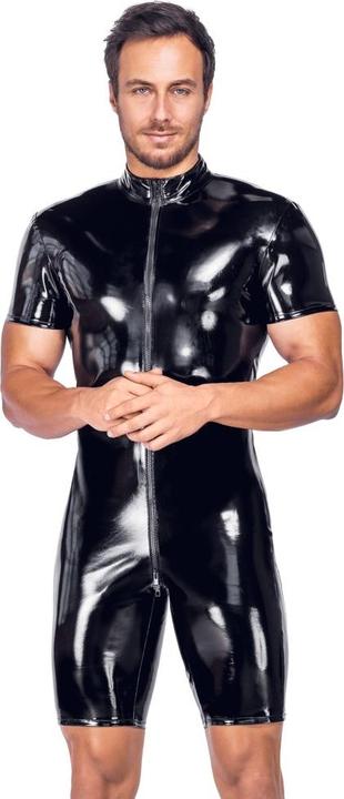 Actual product image Black Level Short Vinyl Jumpsuit (L)