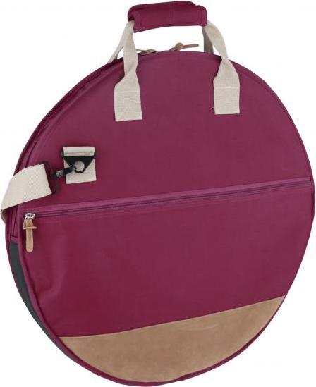 Actual product image Tama TCB22WR Powerpad Designer Cymbal Bag 22 inch Wine Red (Drum set)