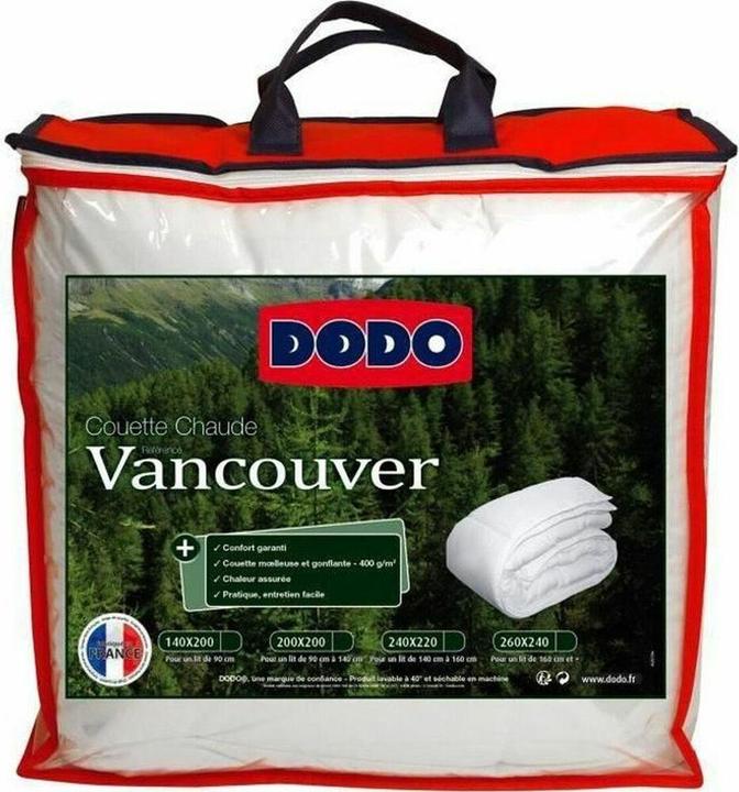 Produktbild Dodo Bettdecke Vancouver 400 g /m² 200 x 200 cm (200 x 200 cm)