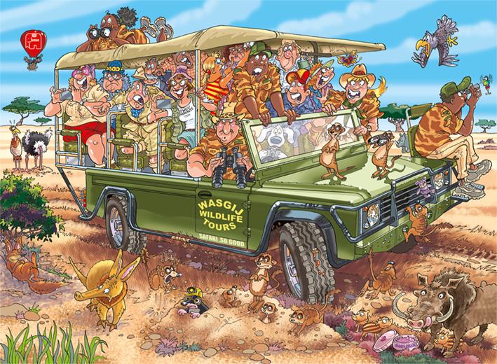 Productafbeelding Jumbo Safari Verrassing (1000 onderdelen)