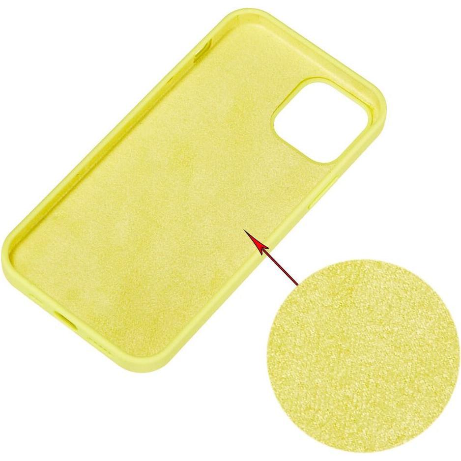 Thumbnail - Cover-Discount iPhone 15 Pro Max - Silikon Gummi Hülle gelb (Apple iPhone 15 Pro Max), Smartphone Hülle, Gelb