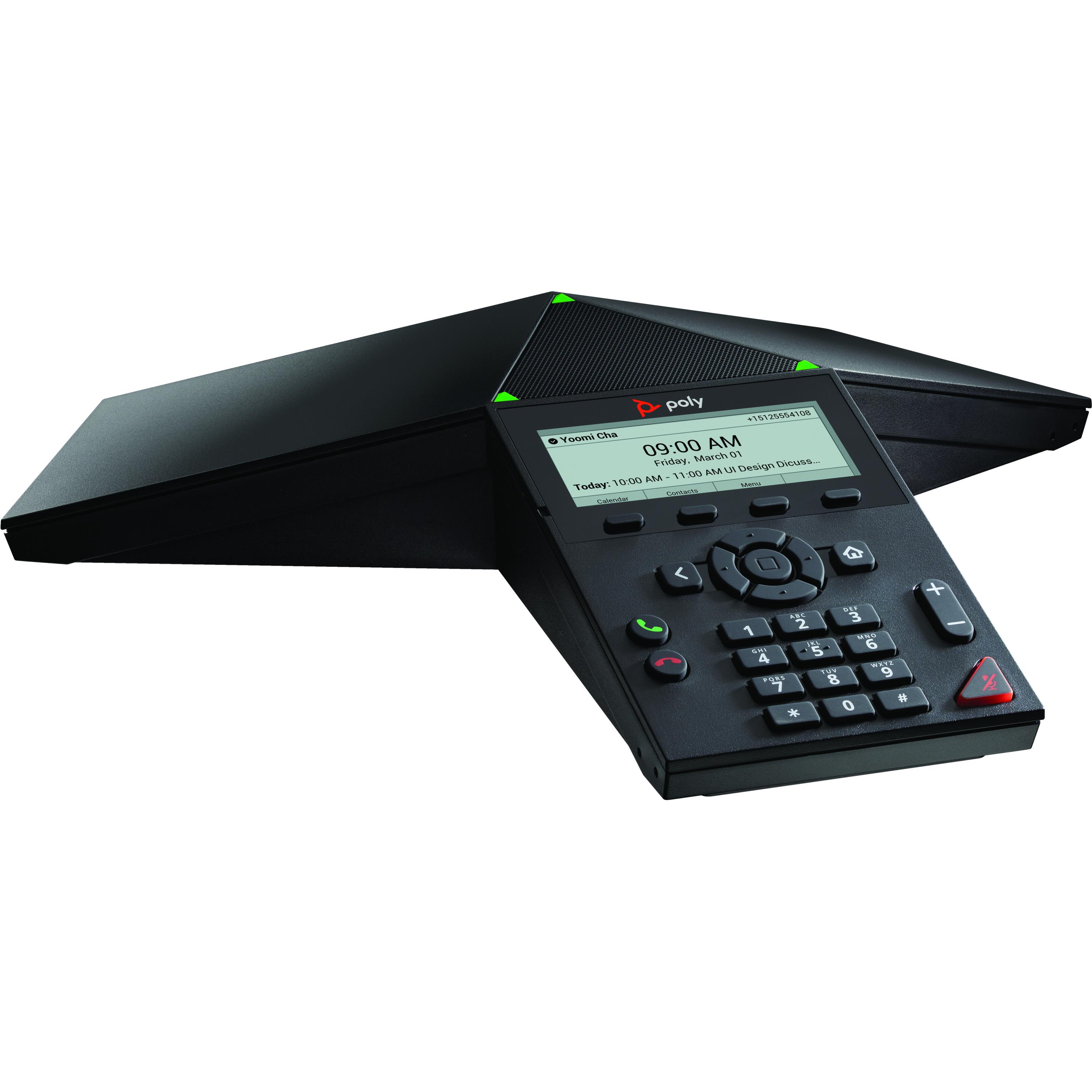 Thumbnail - Poly Trio 8300 Ip Conference Phone And Poe-Enabled No, Konferenzgerät, Schwarz