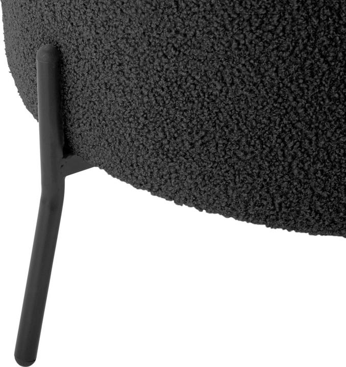 Actual product image Leitmotiv Chair Noble Teddy Curl