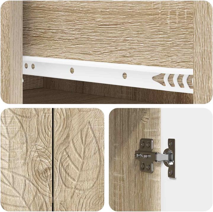 Image du produit vidaXL Sideboard-Aufbewahrung (66 x 34.50 x 90 cm)