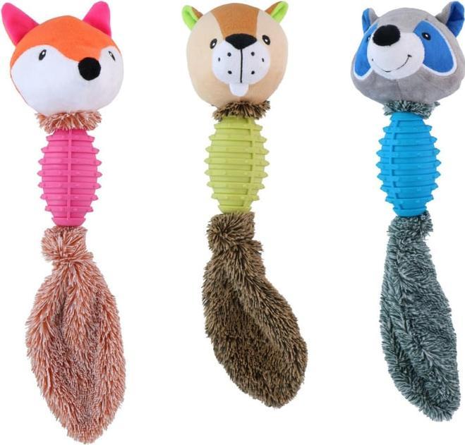 Pet Toys Dog toy animal 3as (Jouet en peluche chien)
