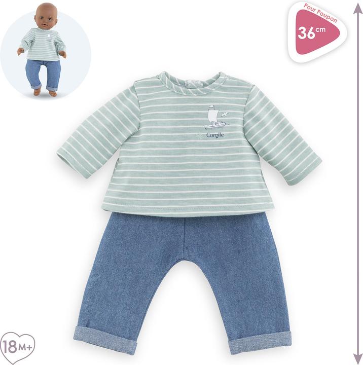 Actual product image Corolle MGP 36cm trousers+top, Loire