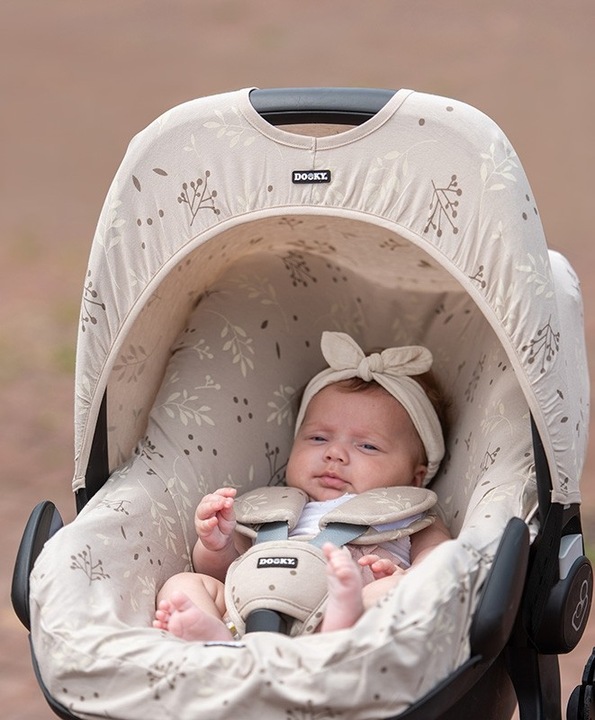 Immagine prodotto Dooky Felpa con cappuccio con protezione UV, Foglie Beige