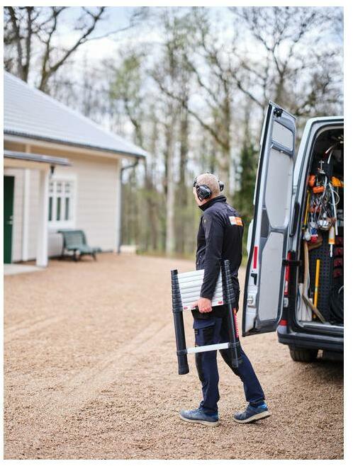Actual product image Telesteps Teleskopleiter Prime Line 3.5m S (Telescopic ladder, 350 cm)
