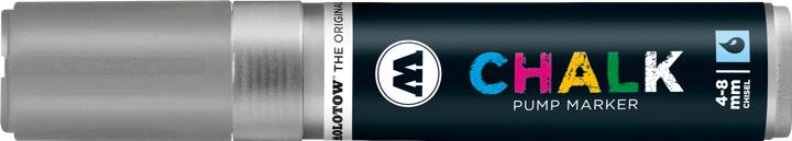 Produktbild Molotow Windowmarker Chalk nachfüllbar 4-8mm metallic silber (Silber, 8 mm, 1 x)