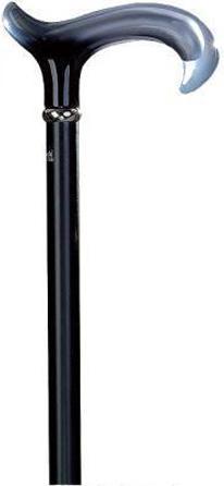 Produktbild Gastrock Eleganter Gehstock Rauchglas