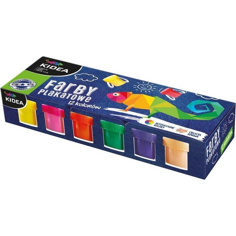 Derform, Colore + Vernice per fai da te, Farby plakatowe MEMBER - (DERF.FP12KKA) (20 ml)