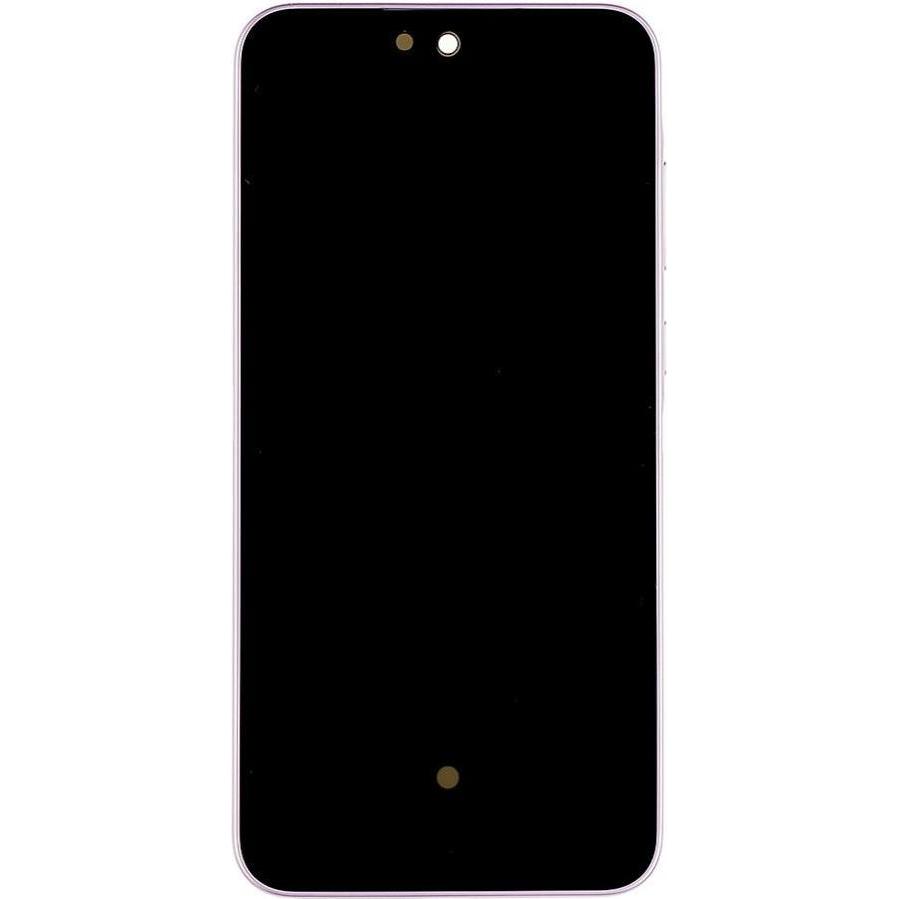 Samsung LCD display + Touch Unit + Front Cover A356B Galaxy A35 5G Lavender (Service Pack) (Display)