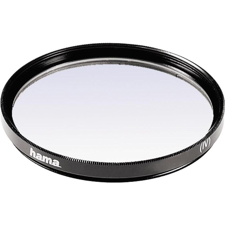 Hama UV-/Schutzfilter, coated, 37,0 mm (37 mm, UV-Filter, Schutzfilter, 37 mm), Objektivfilter, Schwarz