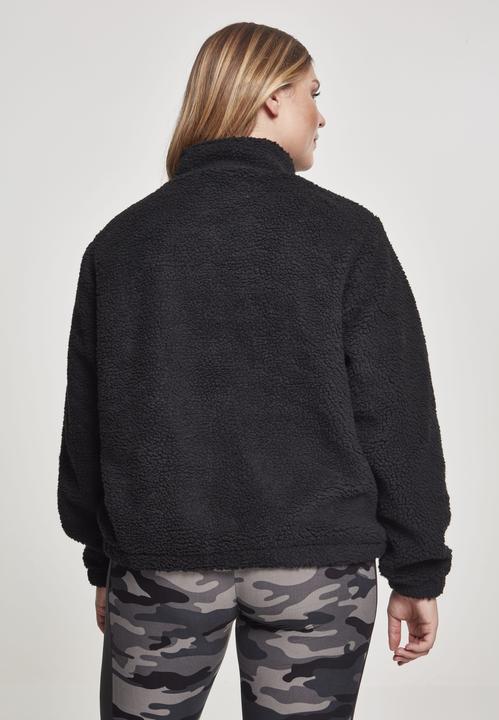 Image du produit Urban Classics Ladies Short Sherpa Troyer (3XL)