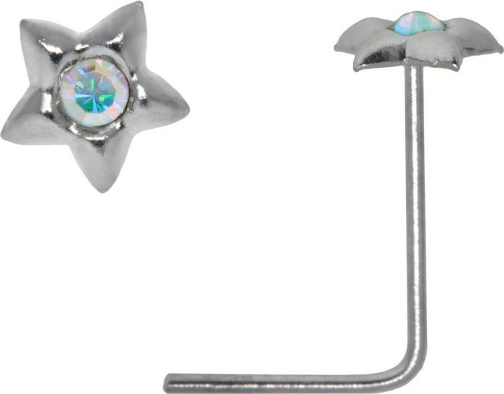 Produktbild Bijouteria Nasenpiercing (Silber 925, Kristall)