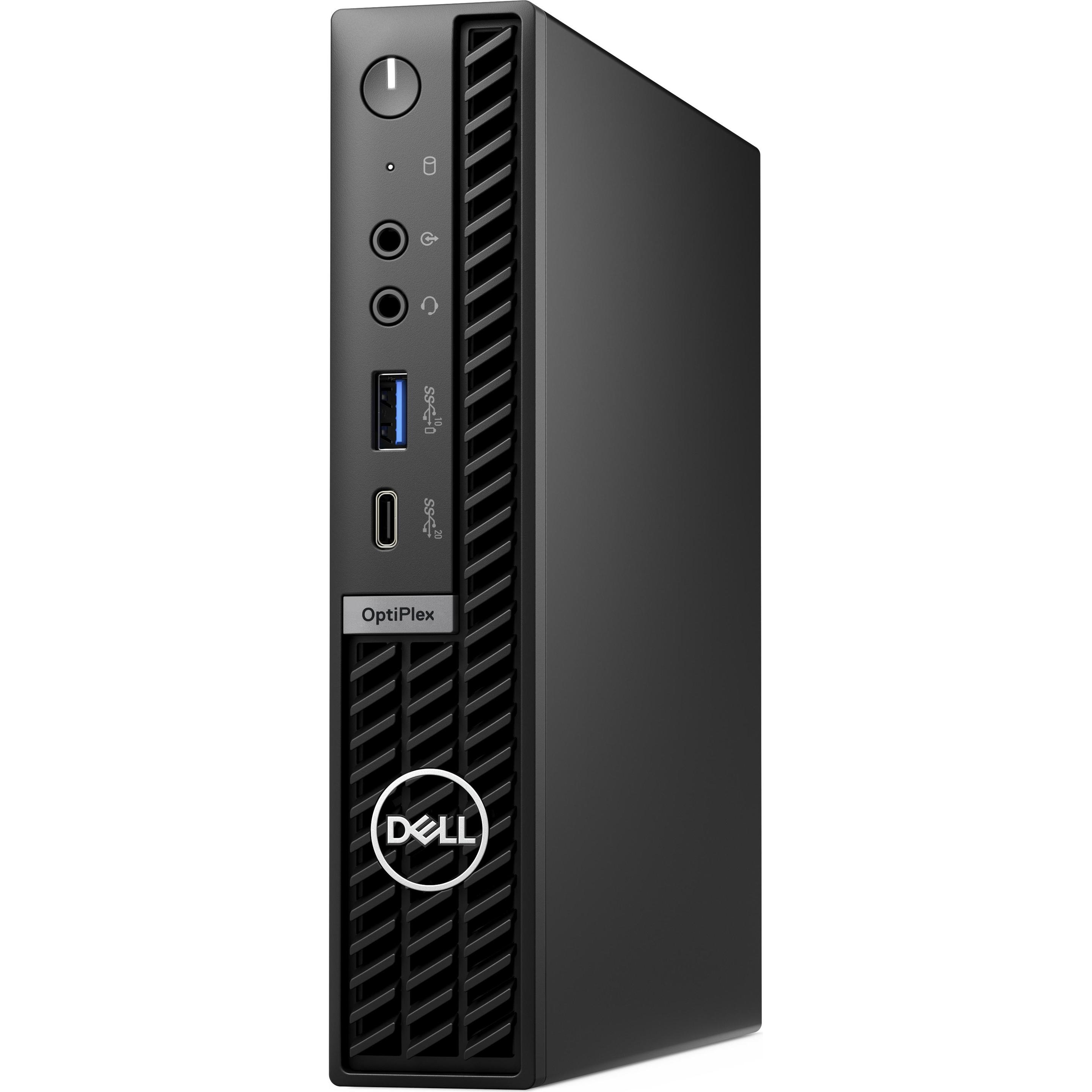 Dell OptiPlex 7020 Micro Plus (Intel Core i5-14500, 16 GB, 512 GB, UHD Graphics 770), PC, Schwarz