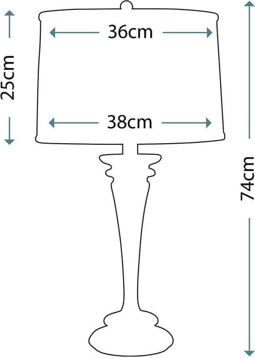 Productafbeelding Elstead Lighting Brooklyn tafellamp E27 gepolijst nikkel (E27)