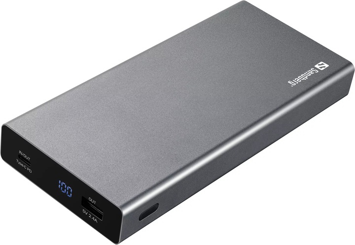Immagine prodotto Sandberg Pacco batteria esterno (20000 mAh, 100 W, 74 Wh)