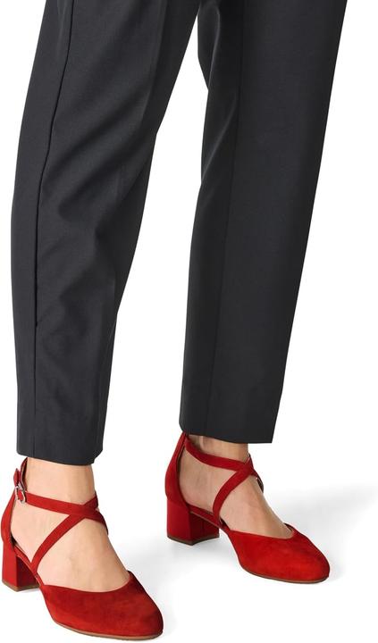 Actual product image Tamaris COMFORT Essentials Dames Pumps - RED SUEDE - Maat 38 (38)