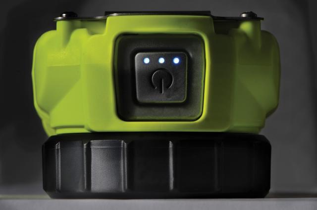 Actual product image Peli 90° lamp with downward LED, flashing mode (13.60 cm, 189 lm)