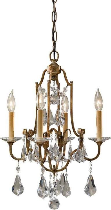 Image du produit Elstead Lighting Valentina Lustre E14 4 branches Bronze oxydé (41 cm)
