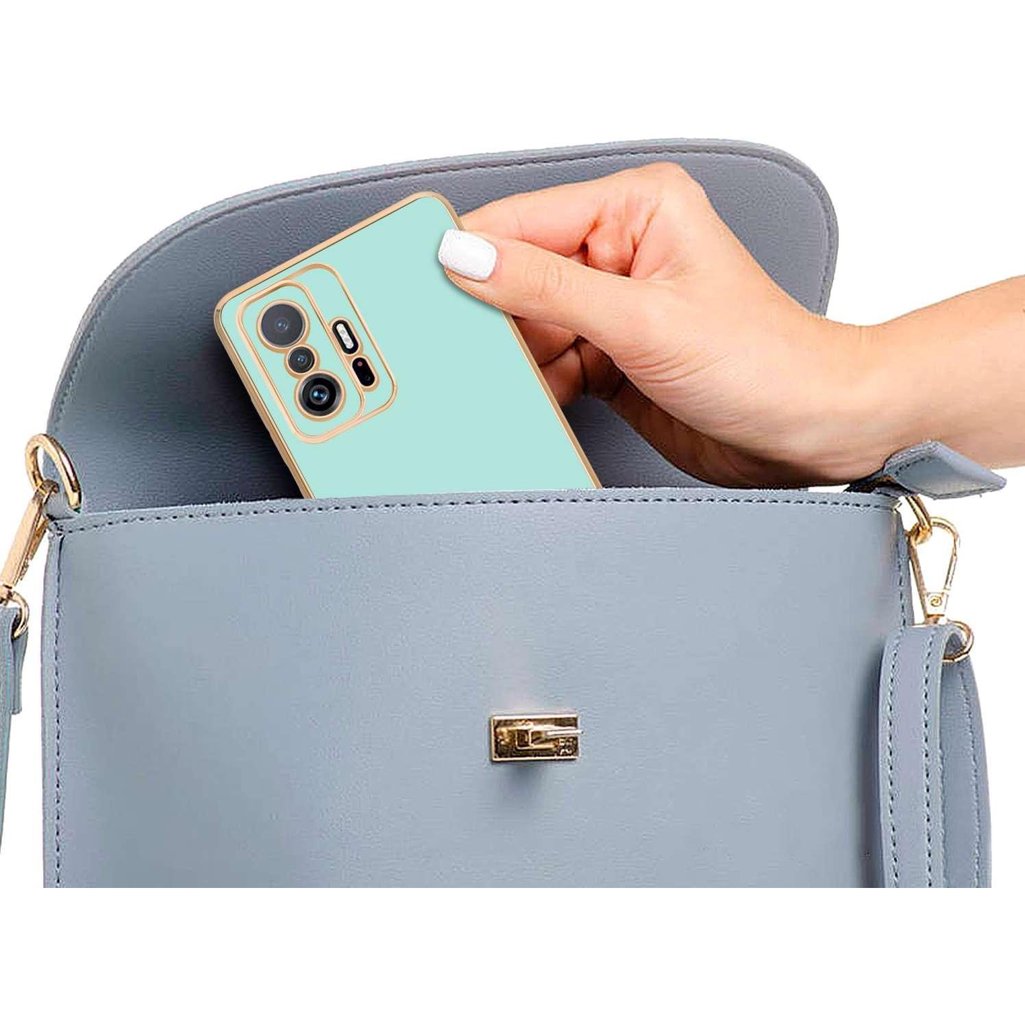 Thumbnail - Cadorabo Hülle für Xiaomi 11T / 11T PRO TPU mit Kameraschutz (Xiaomi 11T), Smartphone Hülle, Grün