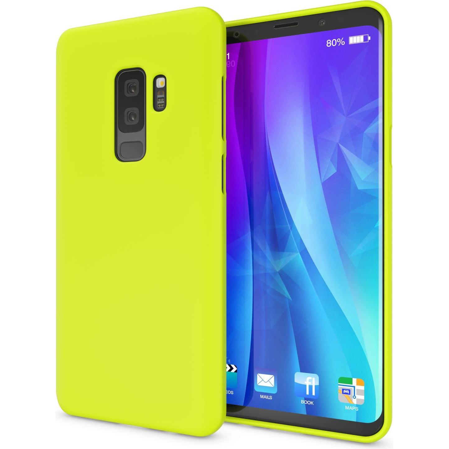 Nalia Handyhülle (Samsung Galaxy S9+), Smartphone Hülle, Gelb