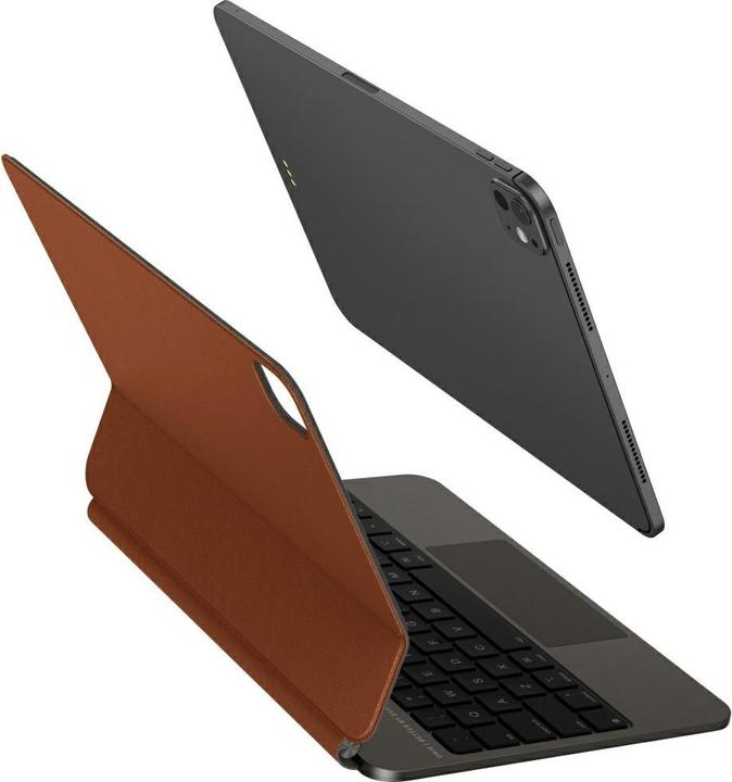 Actual product image Uniq Case Venno Pro Magnetic Smart with keyboard for iPad Pro 11" M4 (2024) caramel (US, Apple iPad Pro 11 2024, Apple iPad Pro 11 2025)