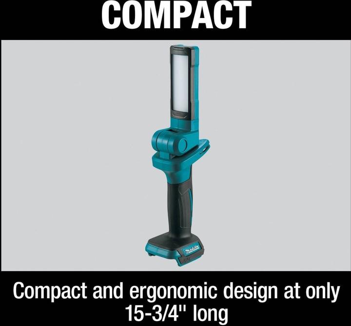 Image du produit Makita Makita DML 816 Lampe de travail LED sans fil 18 V 100 - 500 lm Solo - sans batterie, sans chargeur (500 lm)