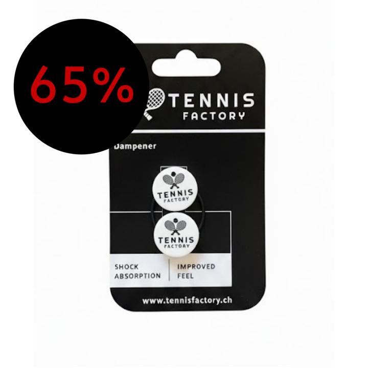 Actual product image Tennis Factory Damper double pack white