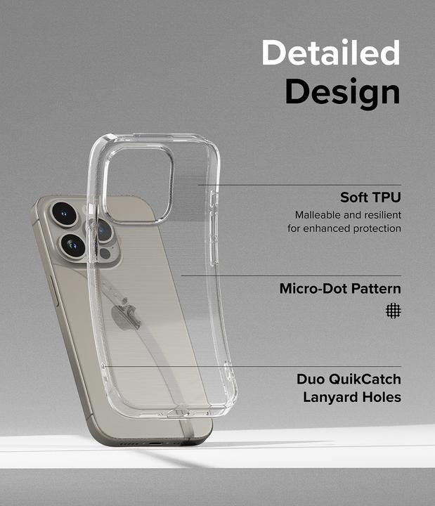 Produktbild Ringke iPhone 15 Pro Max Case Slim Clear (Apple iPhone 15 Pro Max)