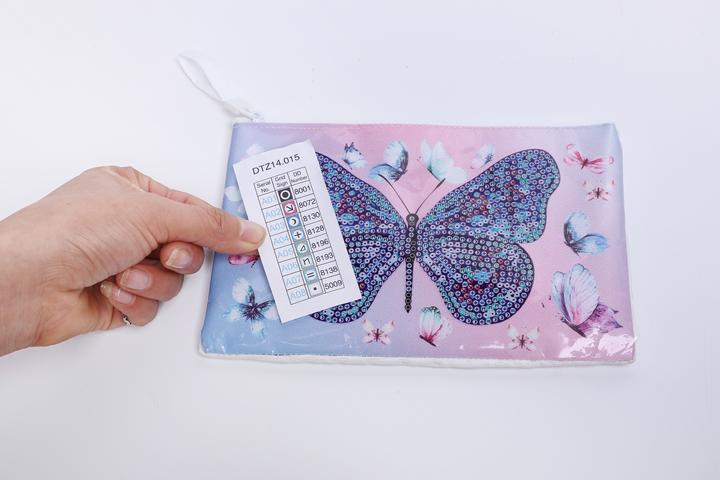 Actual product image Diamond Dotz Diamond Painting case butterfly