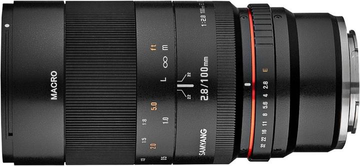 Image du produit Samyang 100mm f/2.8 ED UMC, Sony E (Sony E, Plein format, APS-C / DX)