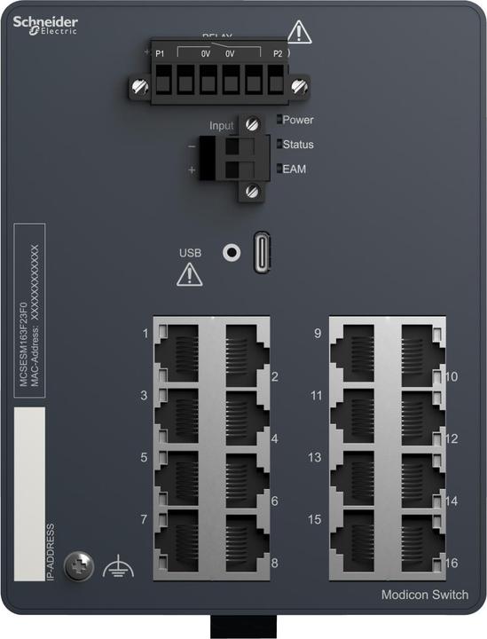Image du produit Schneider Electric MCSESM163F23F0 (16 ports)
