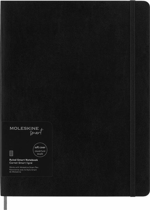 Produktbild Moleskine Smart NB liniert XL SC Swrz (XL, Liniert, Weicher Einband)