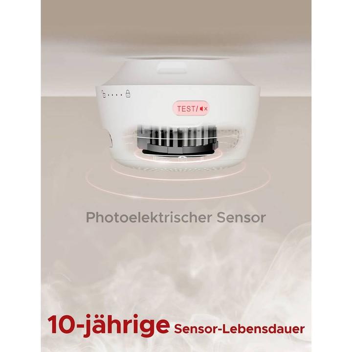 Actual product image X-Sense WLAN smoke detector with visual and audible alarm function 10 pcs.