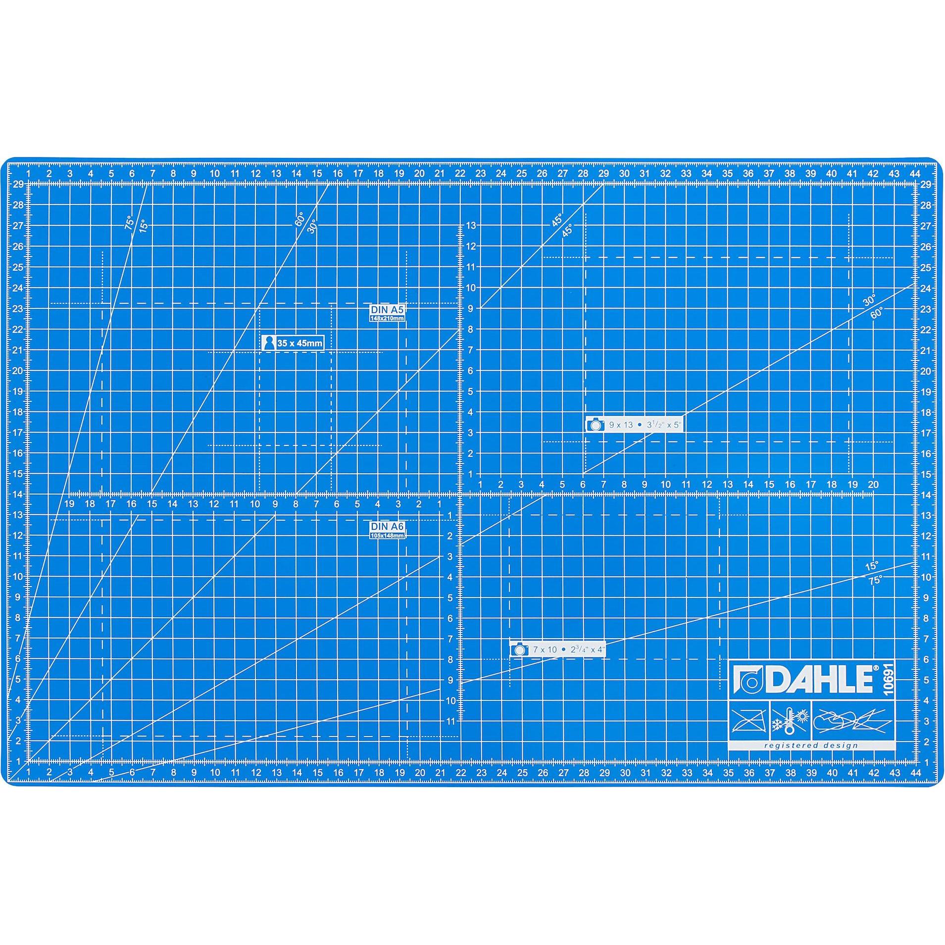 Dahle, Sottomano per scrivania, tappetino da taglio (45 x 30 cm)