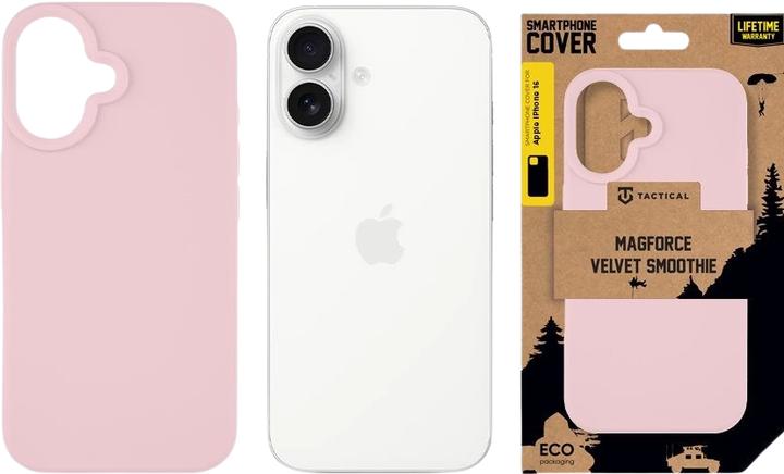 Immagine prodotto Tactical MagForce Cover Smoothie in velluto per Apple iPhone 16 Pantera Rosa (Apple iPhone 16)