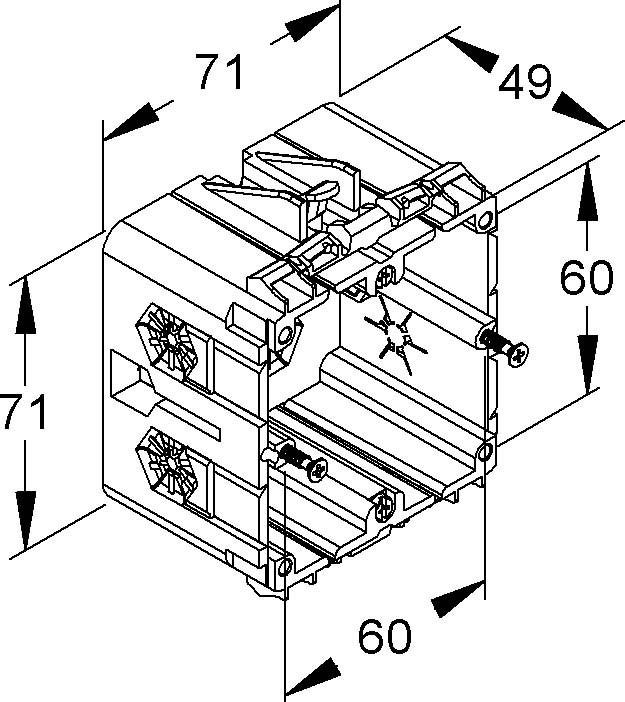 Actual product image Niedax Receptacle (28 cm)