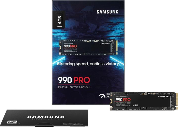 Produktbild Samsung 990 Pro (4000 GB, M.2 2280)